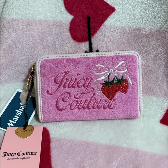 NWT Juicy Couture Pink Strawberry 🍓 Daydreamer Tote in Cherry 🍒 Blossom - Picture 9 of 9